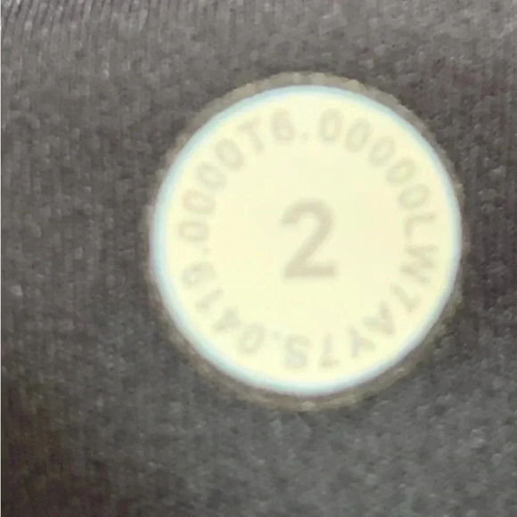 Lululemon Fast&Free High Rise Short 8” Black Size 2 - Picture 4 of 6